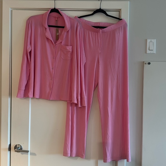 SKIMS Other - skims pink soft lounge rib sleep set large